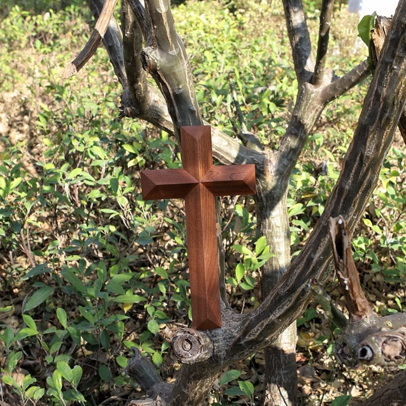 Amen Solid Wood Cross