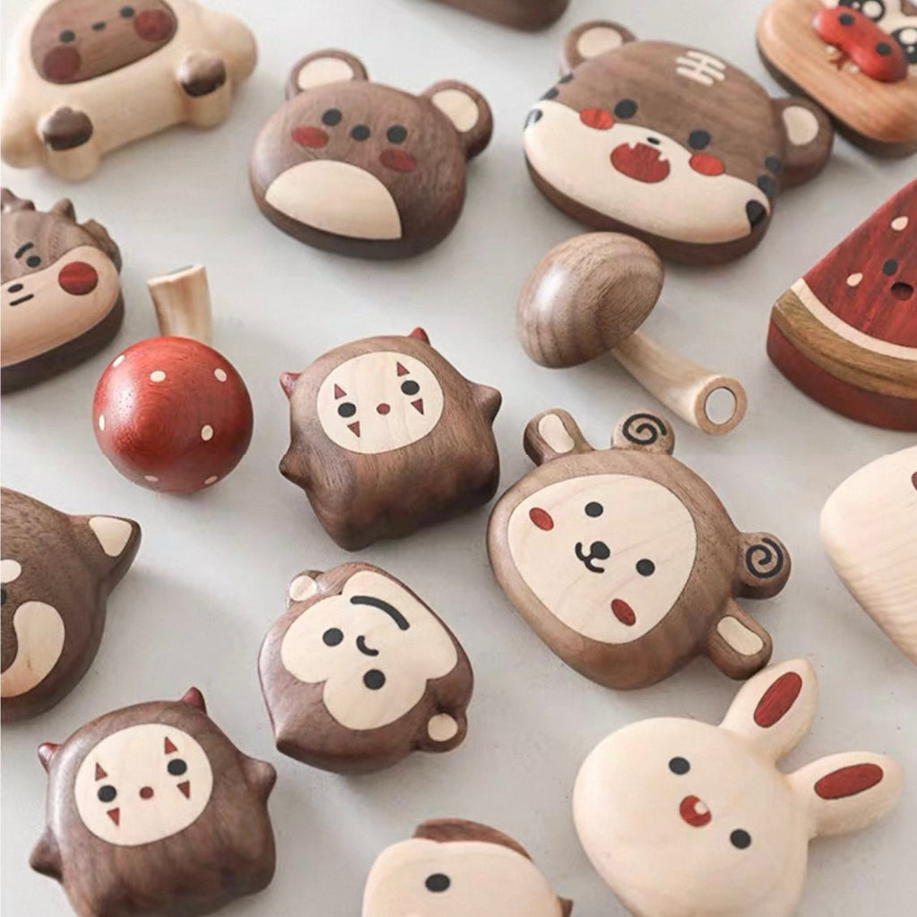 Magfun Animal Wooden Fridge Magnets