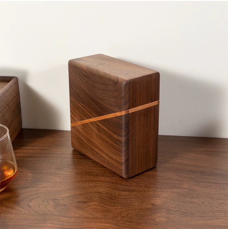Coffivine Minimalist Walnut V60 Pour-Over Coffee Filter Holder