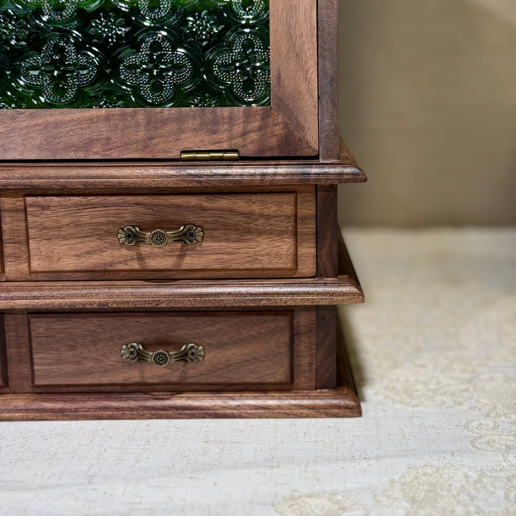 Boudoir Solid Wood Jewelry Cabinet Organizer