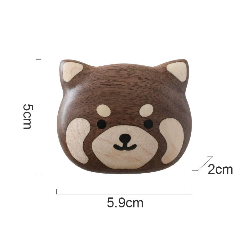 Magfun Animal Wooden Fridge Magnets