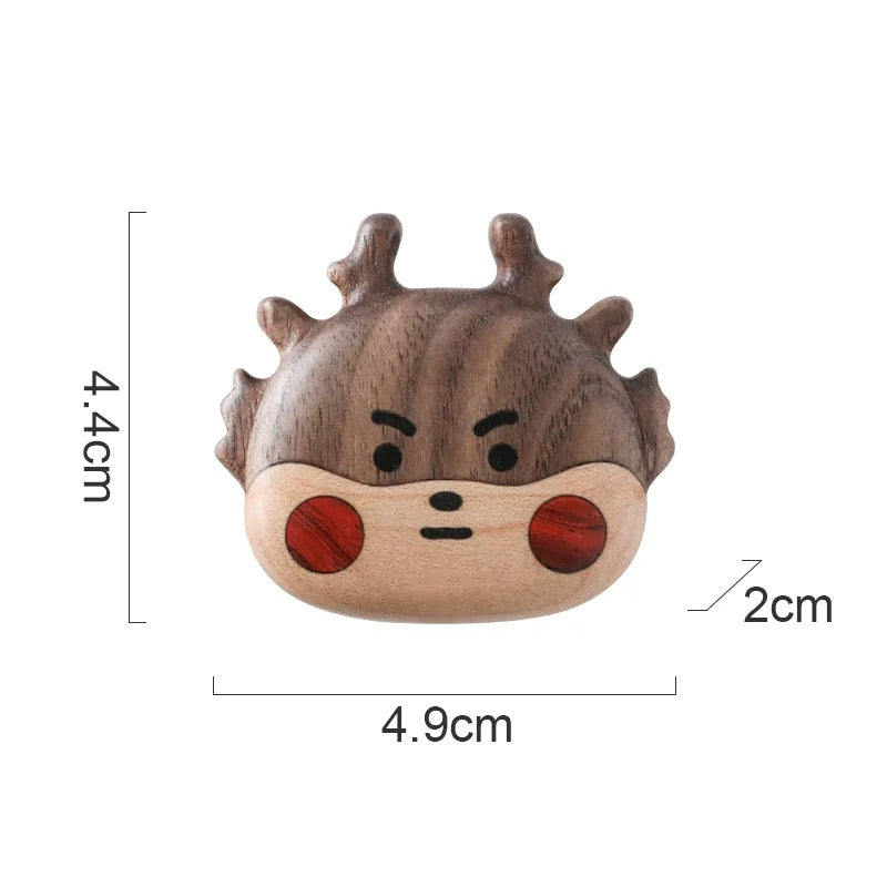 Magfun Animal Wooden Fridge Magnets