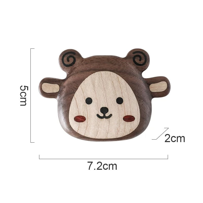 Magfun Animal Wooden Fridge Magnets