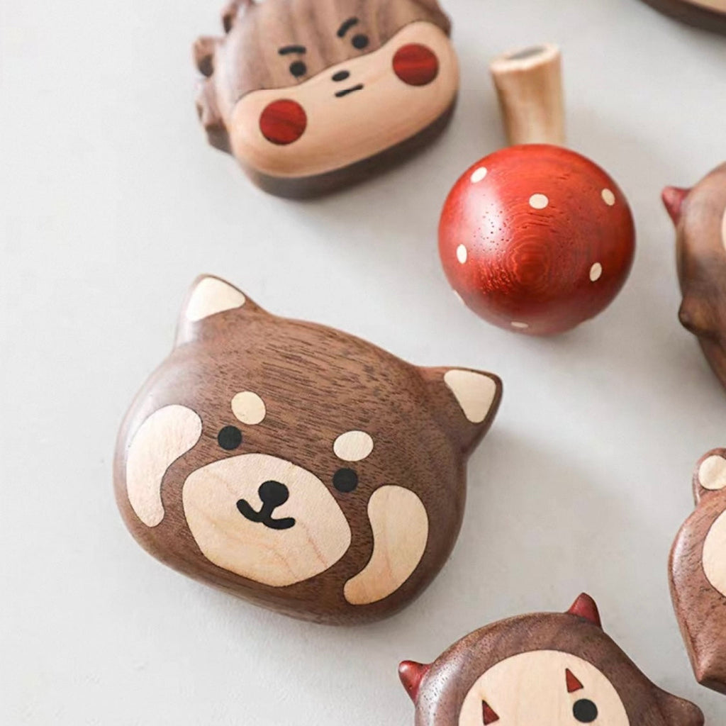 Magfun Animal Wooden Fridge Magnets