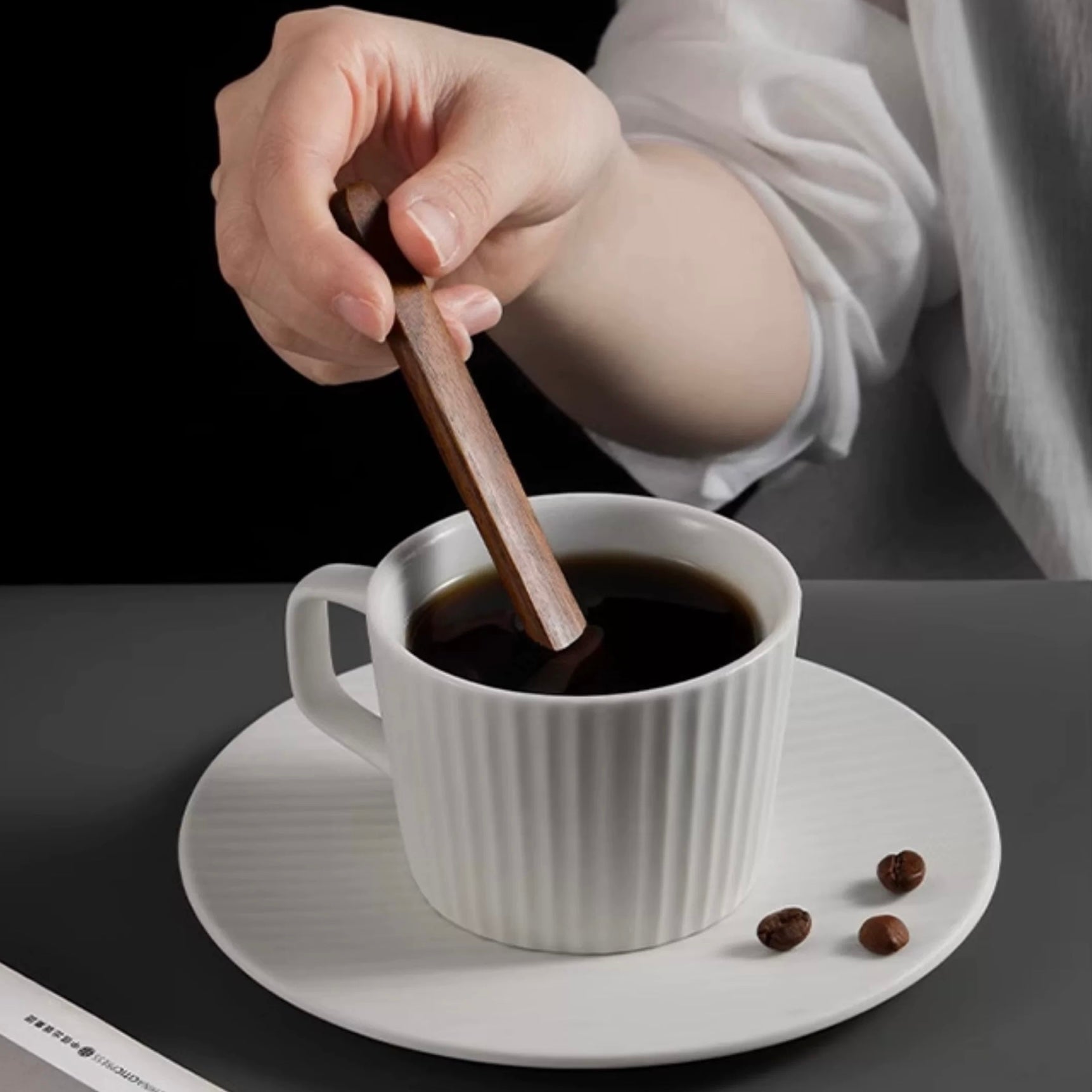 Stir Walnut Coffee Stick (2 pcs)