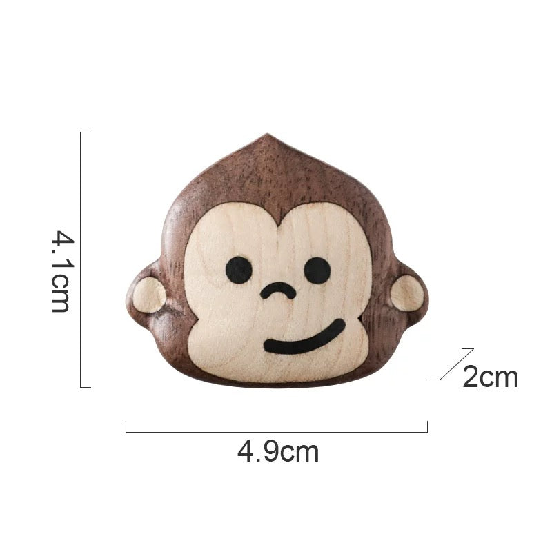 Magfun Animal Wooden Fridge Magnets